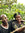 African man & woman standing amongst a coffee farm
