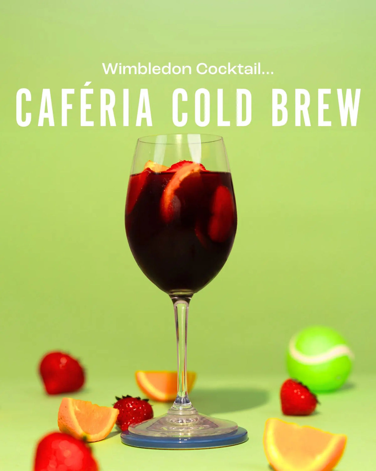 Wimbledon Caféria Cold Brew Cocktail