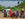 A group of women drying coffee beans in the sun in Eastern DRC