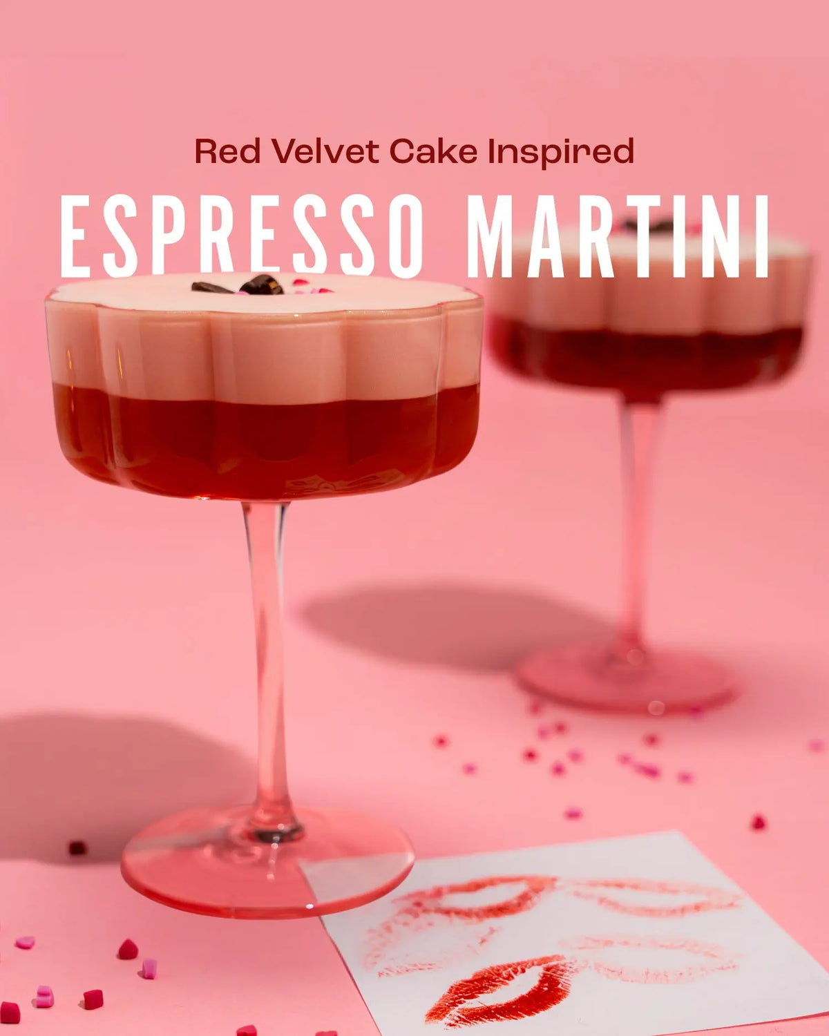 Red Velvet Cake Espresso Martini
