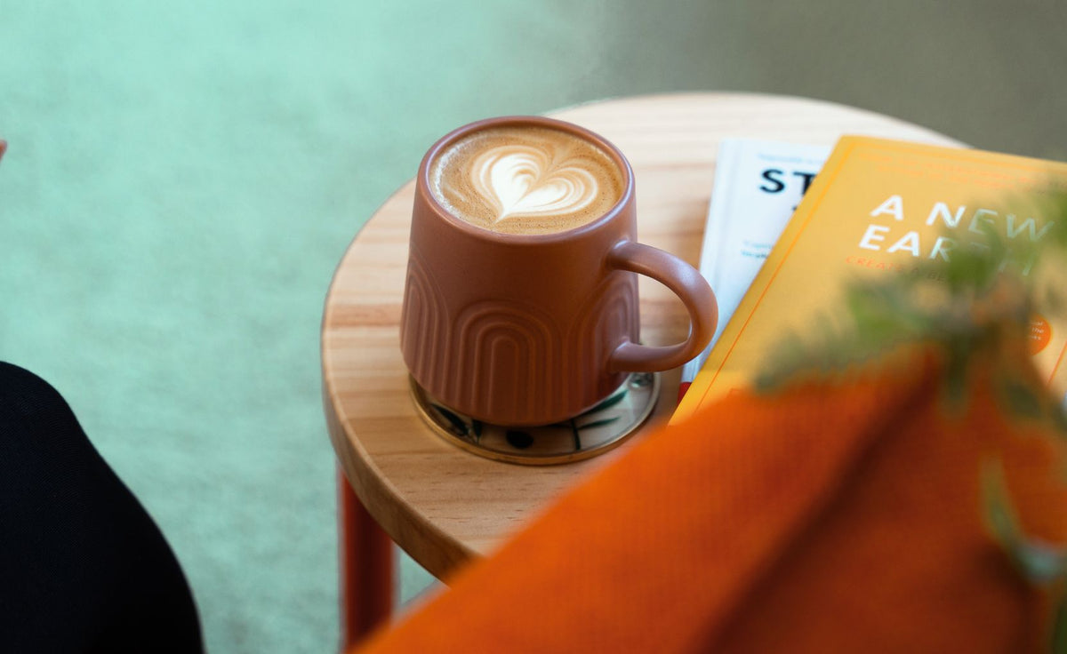 Dirty Chai Latte on Coffee Table