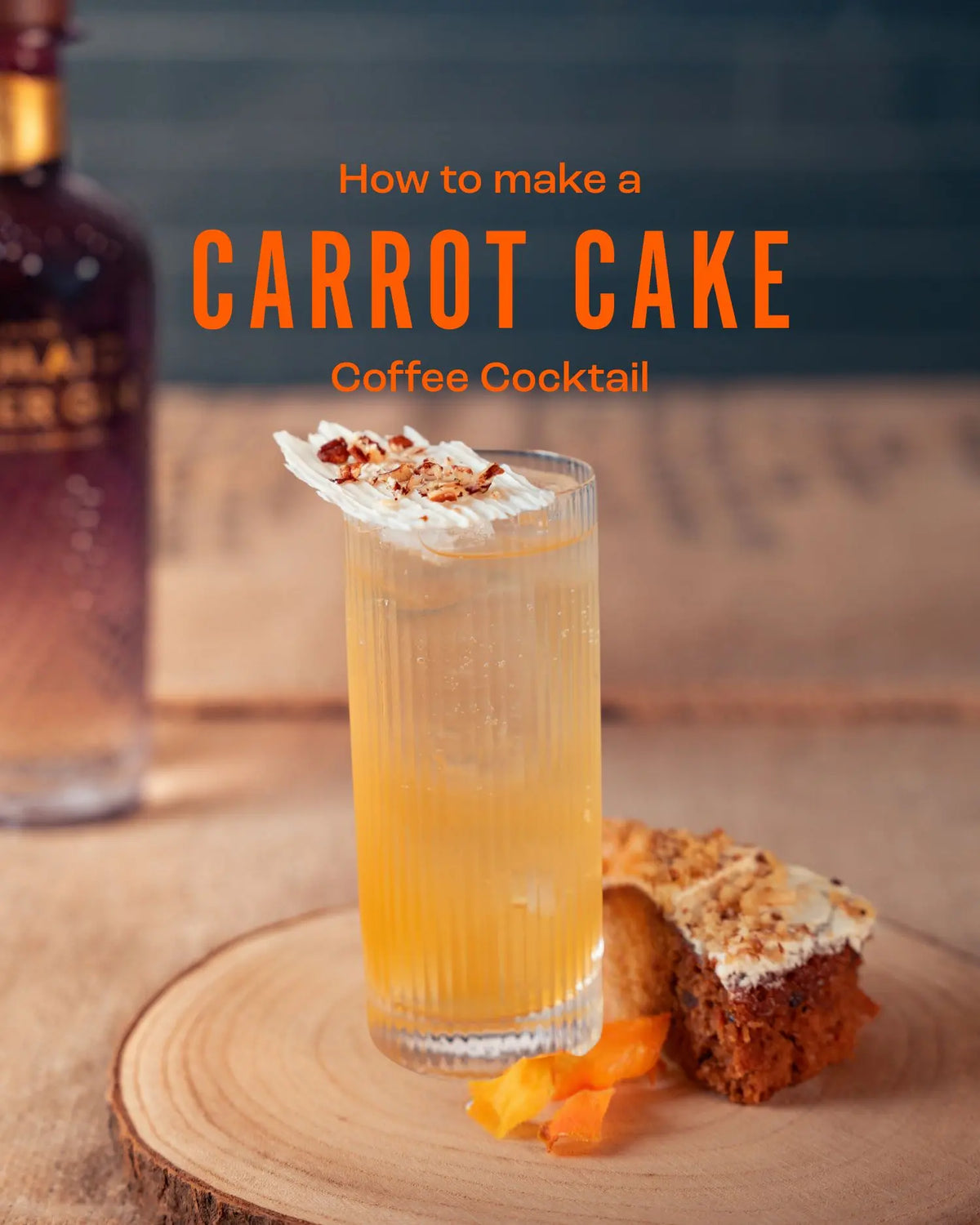 Coffee Carrot Cake Cocktail