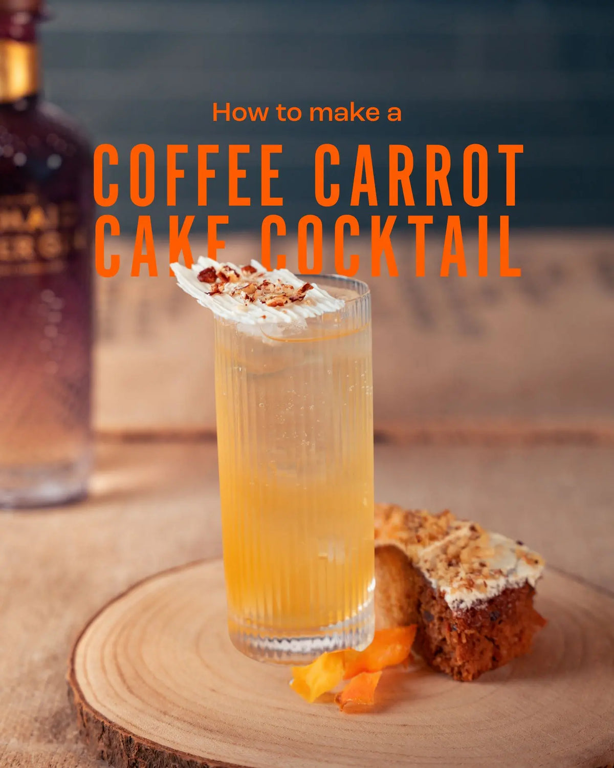 Coffee Carrot Cake Cocktail