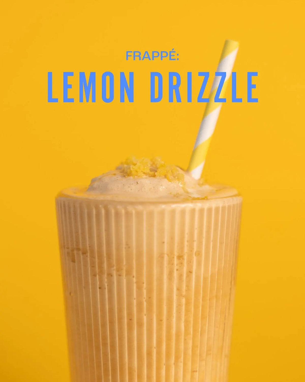 Lemon Drizzle Frappé